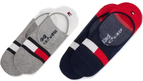 Set de 2 perechi de șosete scurte pentru copii Tommy Hilfiger (8806973)