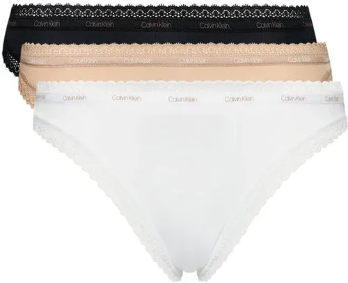 Set 3 perechi de chiloți de damă clasici Calvin Klein Underwear (10798369)