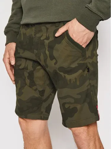 Pantalon scurți din material Alpha Industries (10858535)