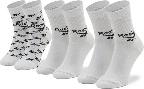 Set de 3 perechi de șosete medii unisex Reebok Classic (14212199)