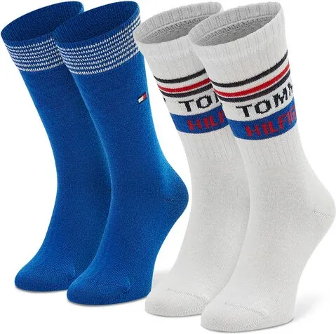 Set de 2 perechi de șosete lungi pentru copii Tommy Hilfiger (15478541)