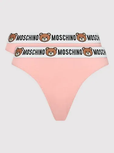 Set 2 perechi de chiloți tanga MOSCHINO Underwear &amp; Swim (16137111)