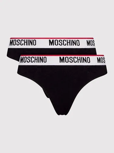 Set 2 perechi de chiloți brazilieni MOSCHINO Underwear &amp; Swim (16403532)