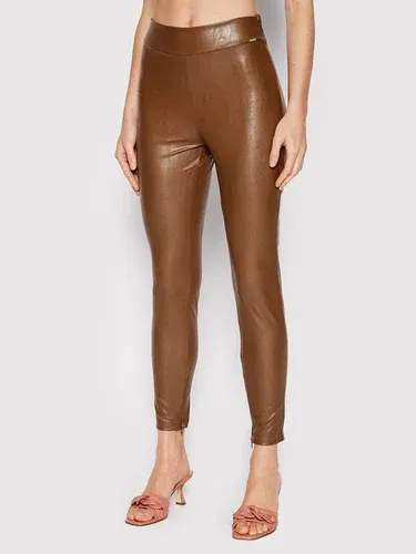 Pantaloni din imitație de piele Guess (16692480)