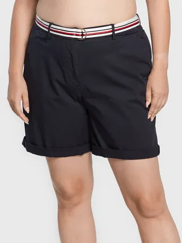 Pantalon scurți din material Tommy Hilfiger Curve (15907033)