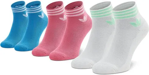 Set de 3 perechi de șosete medii unisex adidas (17675287)