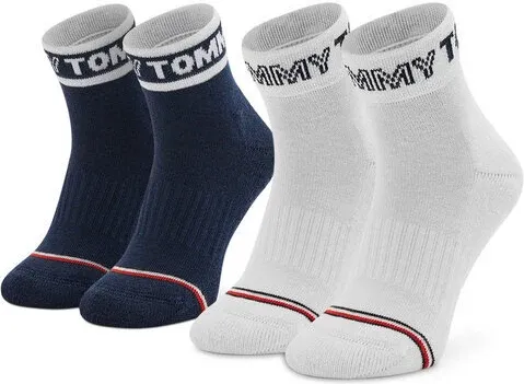 Set de 2 perechi de șosete lungi pentru copii Tommy Hilfiger (18087555)