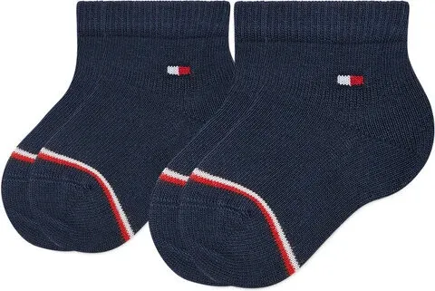 Set de 2 perechi de șosete lungi pentru copii Tommy Hilfiger (18087542)